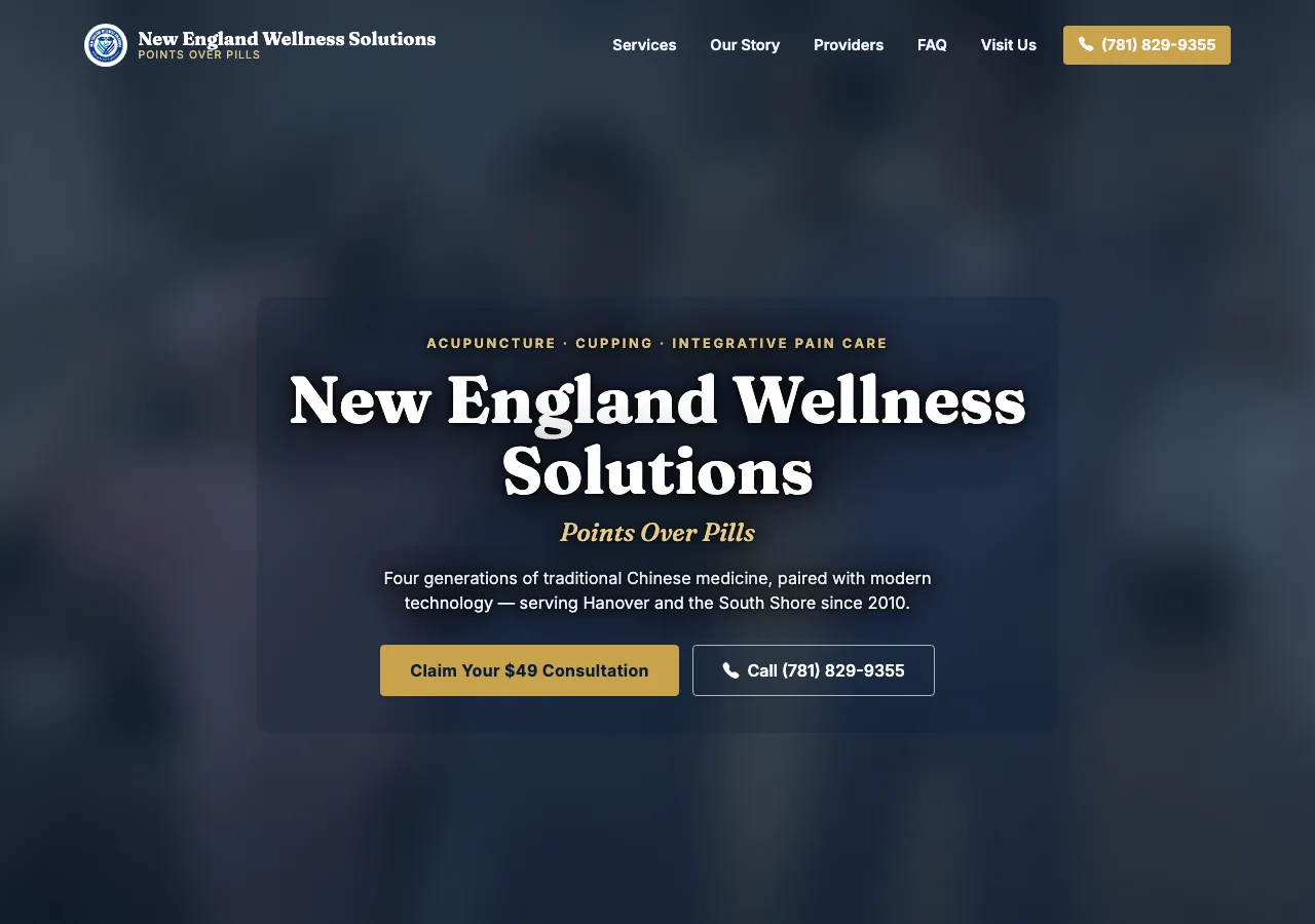 New England Wellness Solutions — new site