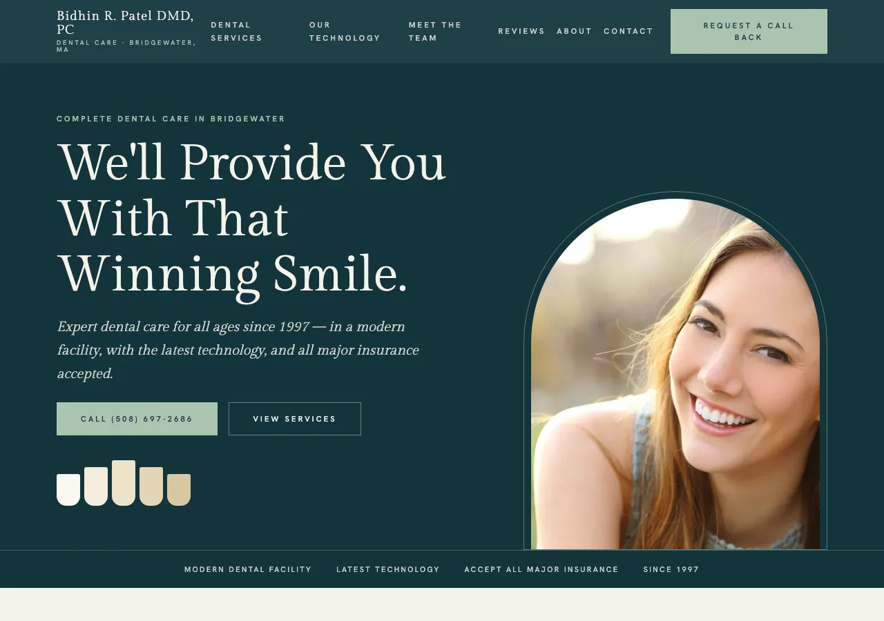 Bidhin R. Patel DMD, PC &mdash; your new site