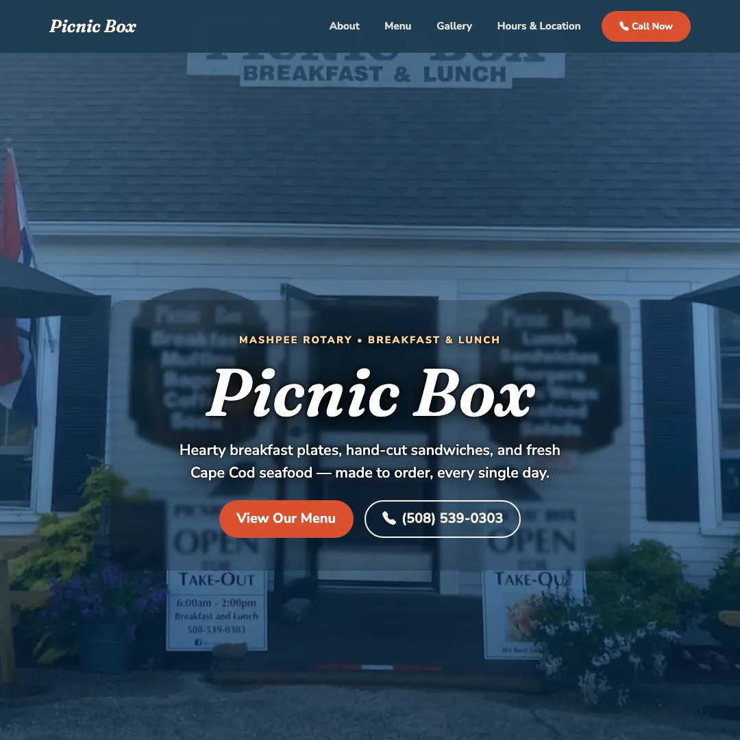Picnic Box — new site