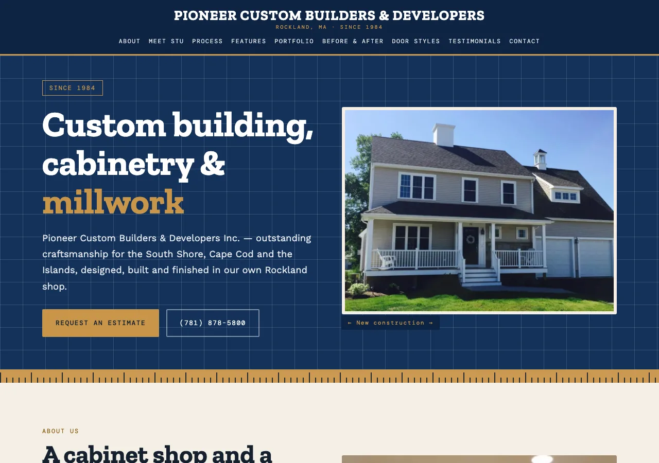 Pioneer Custom Builders & Developers Inc. &mdash; your new site