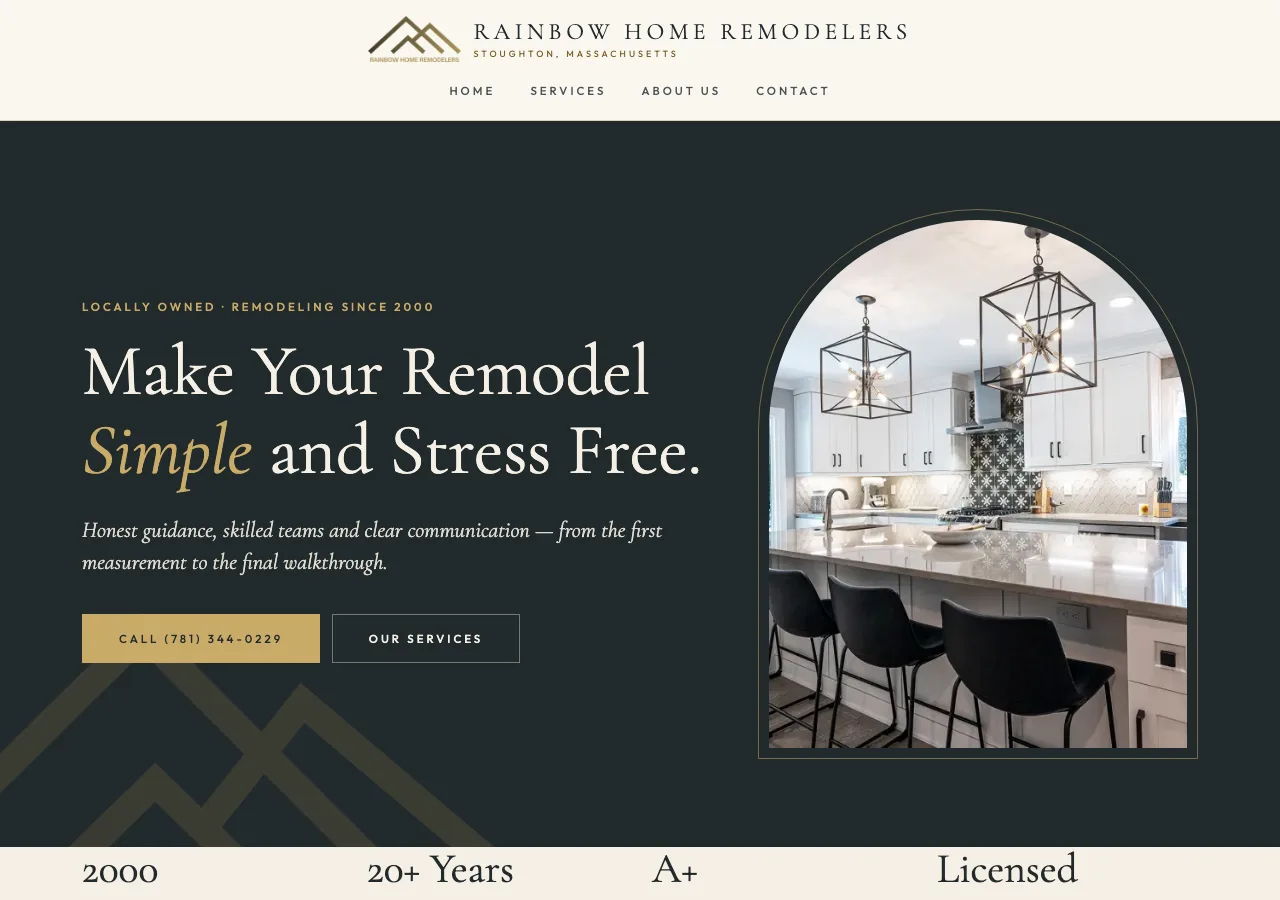 Rainbow Home Remodelers &mdash; your new site