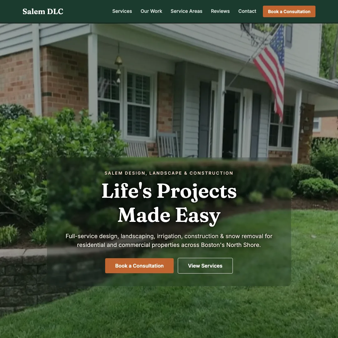 Salem DLC — new site by Wicked Fast Web