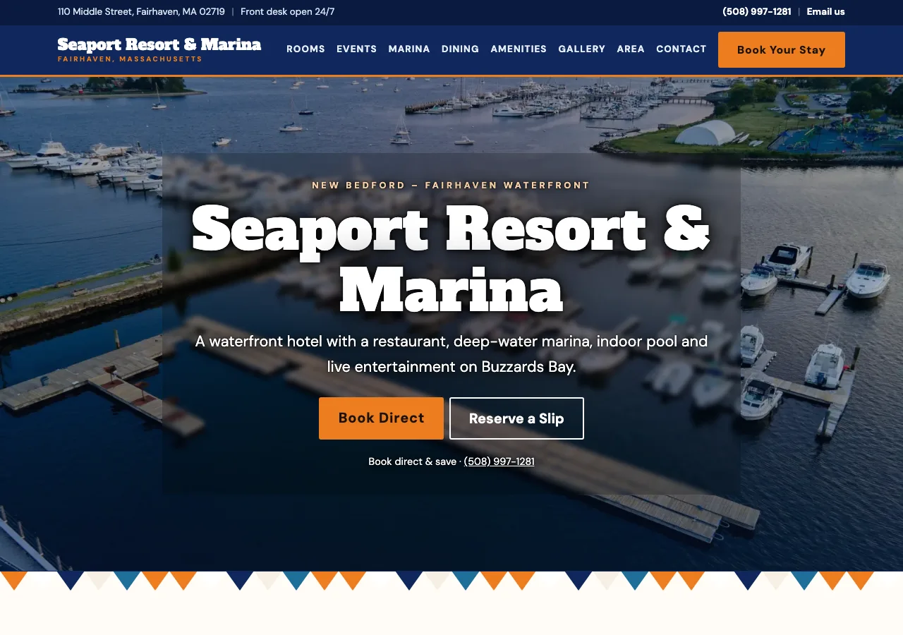 Seaport Resort & Marina &mdash; your new site