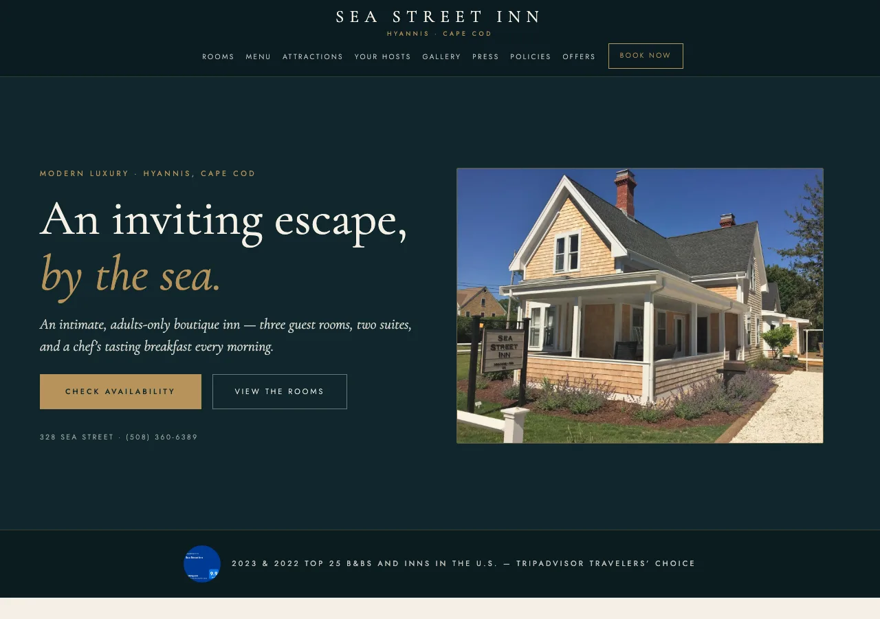 Sea Street Inn &mdash; your new site