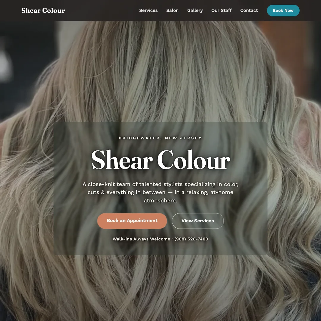 Shear Colour — new site