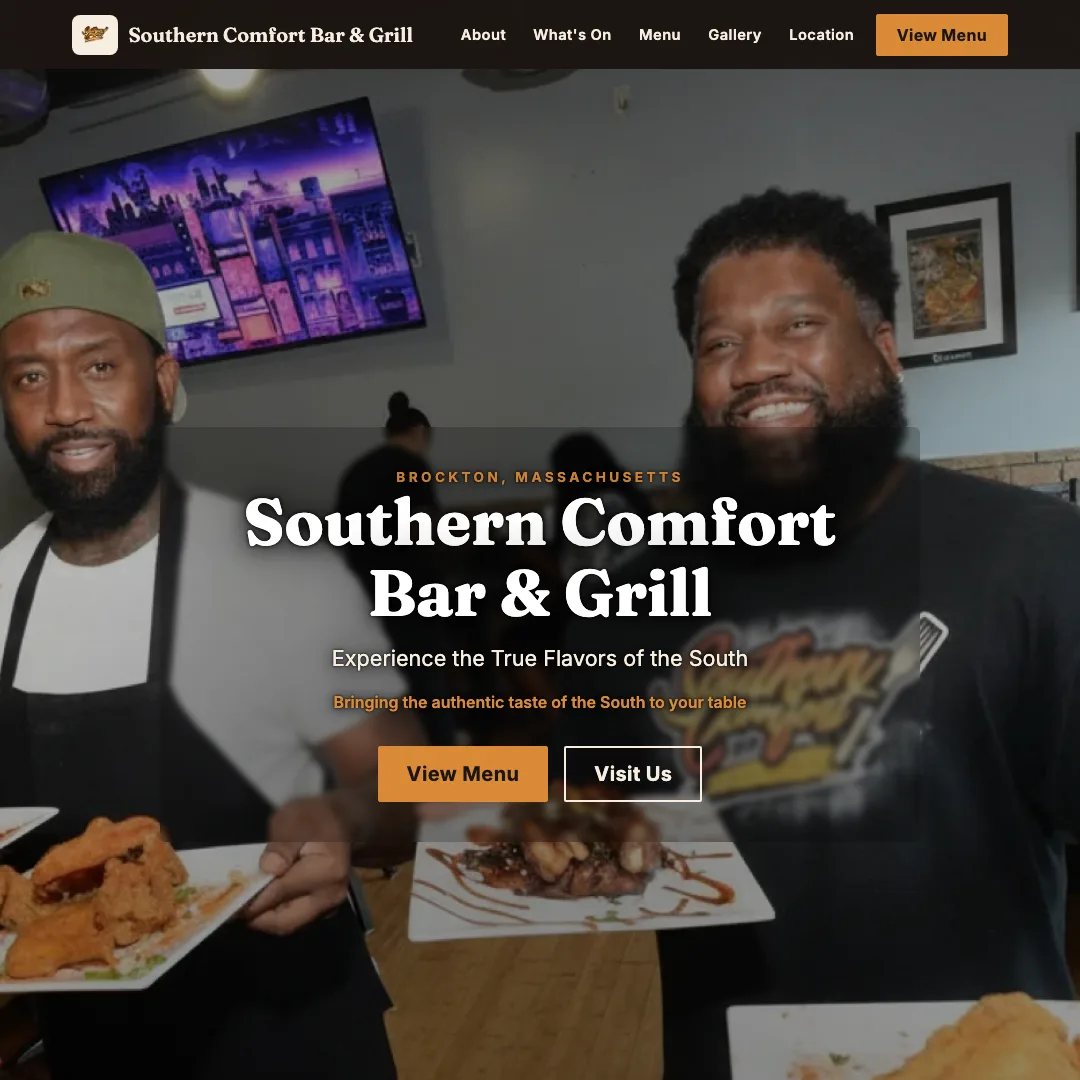 Southern Comfort Bar & Grill — new site