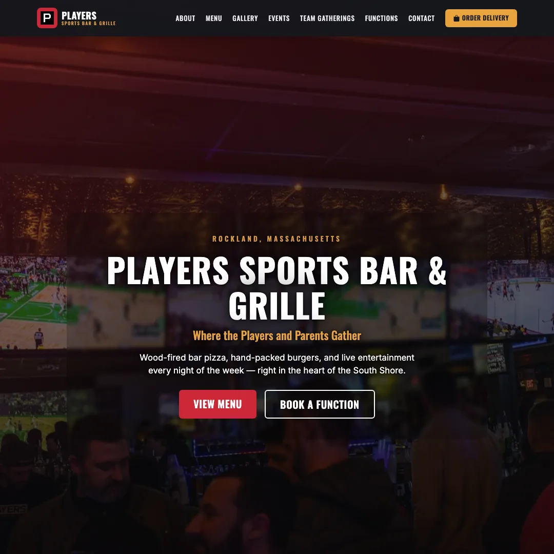 Players Sports Bar & Grille — new site