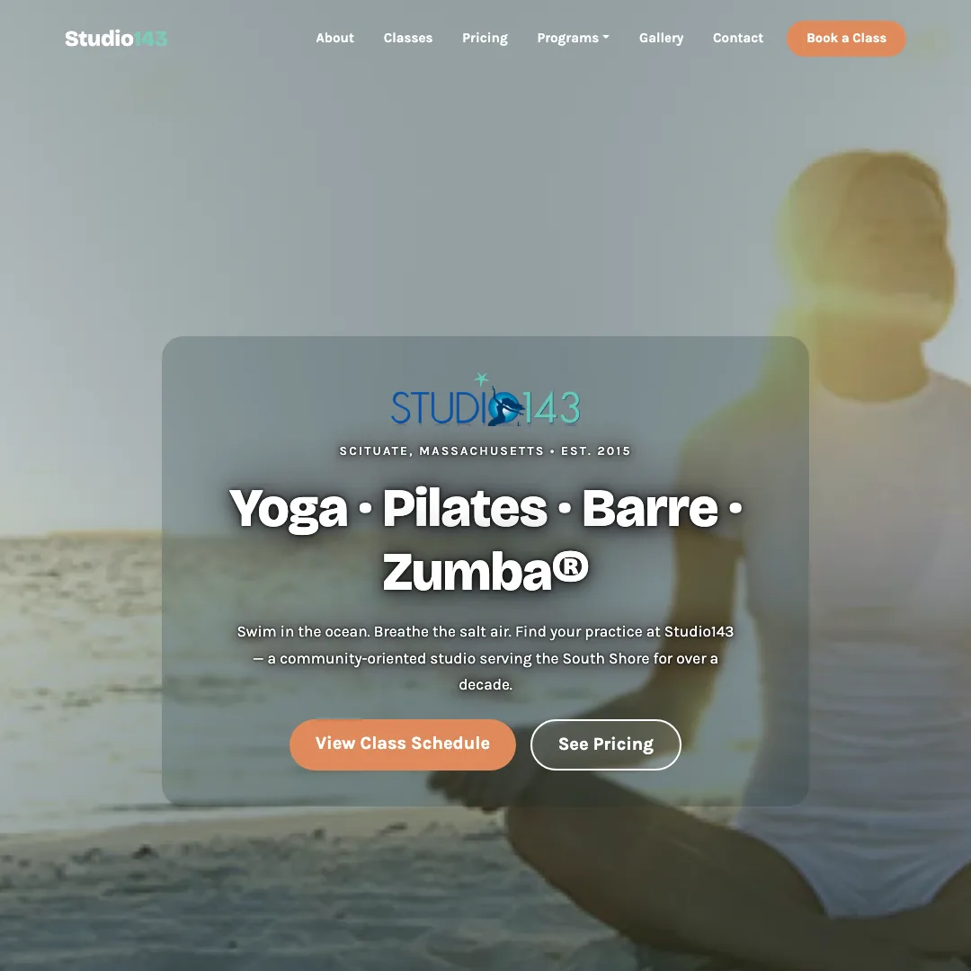 Studio143 — new site by Wicked Fast Web