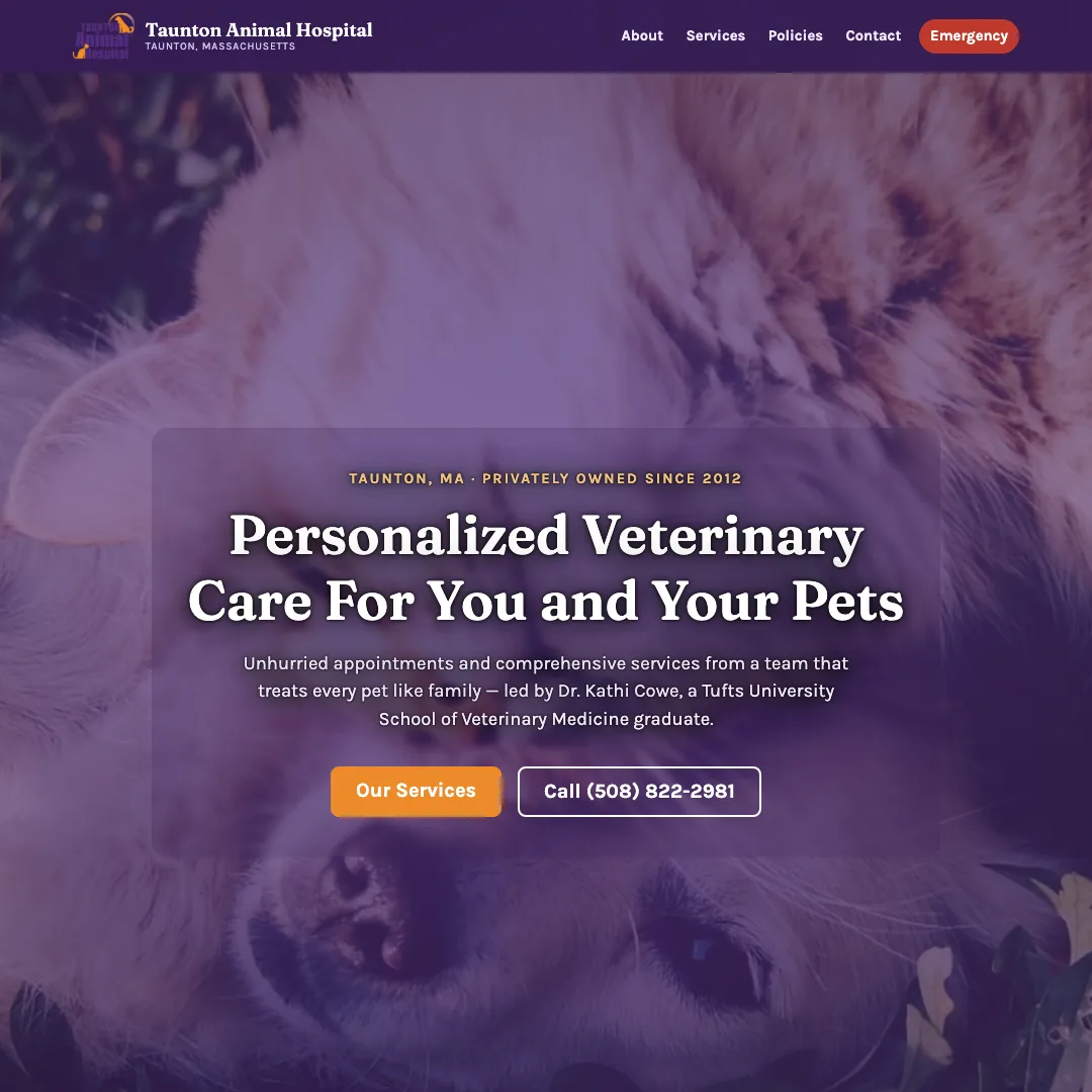 Taunton Animal Hospital — new site