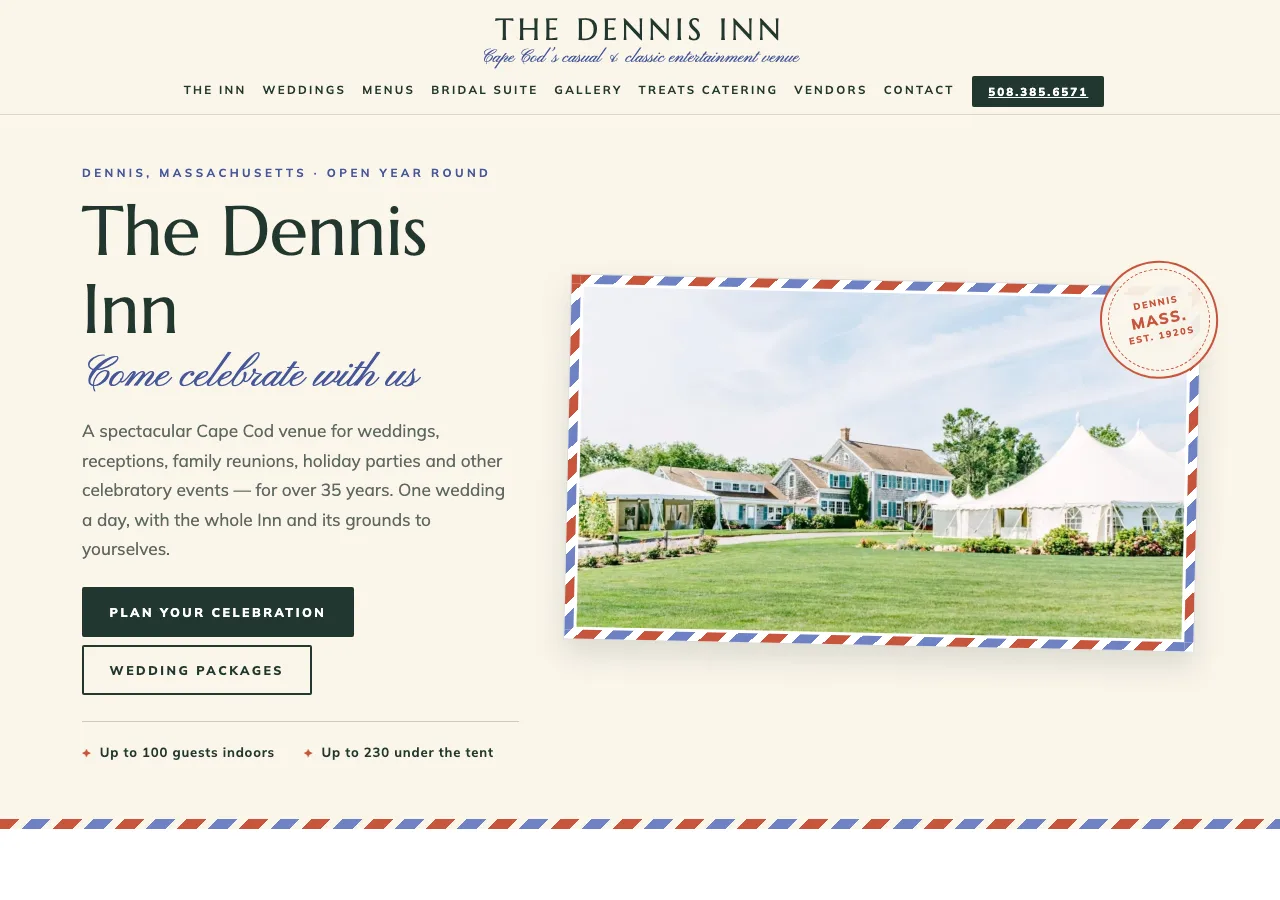 The Dennis Inn &mdash; your new site