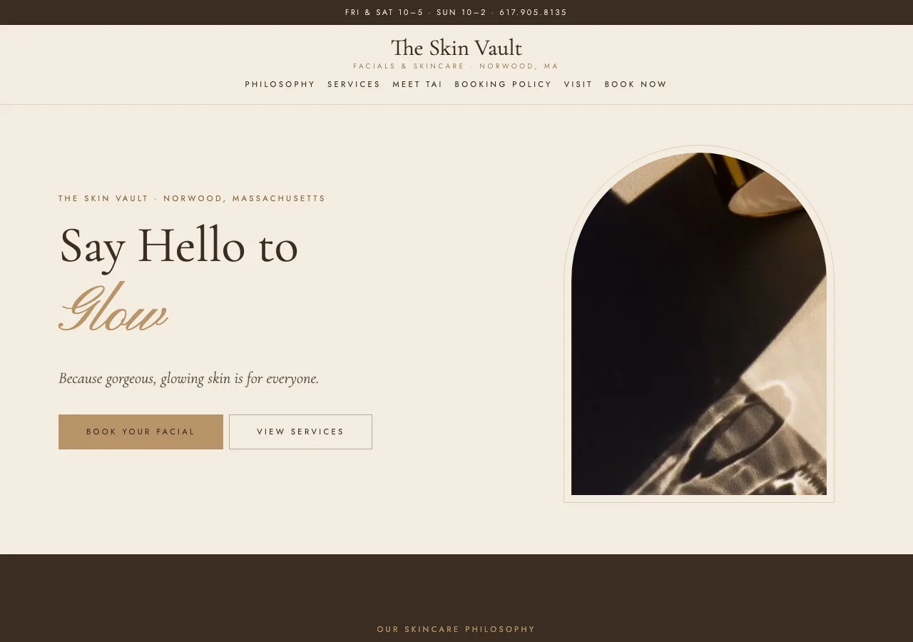 The Skin Vault &mdash; your new site