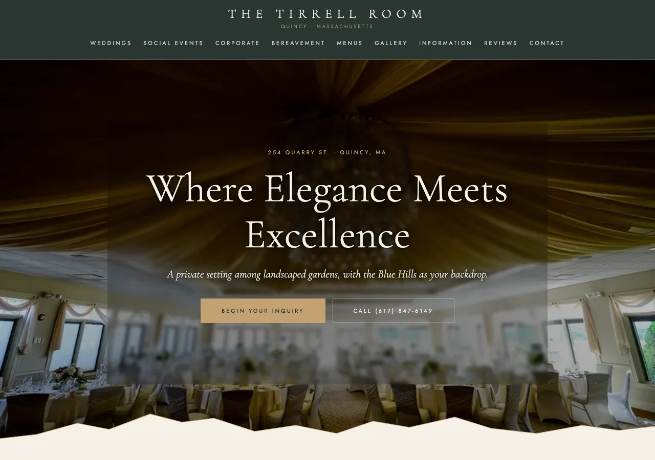 The Tirrell Room &mdash; your new site