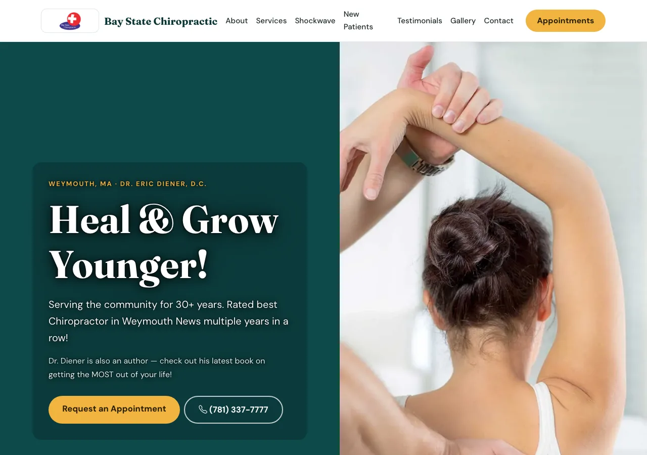 Bay State Chiropractic — new site